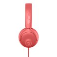 thumbnail image 3 of JLab Studio 2 Wired Headphones - Coral; Lab Quality Sound with an Updated Form Factor, 3 of 4