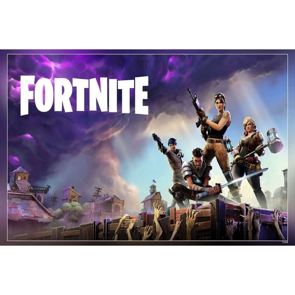 PPHAOSHO Fortnite Video Game Paper AM Poster frameless Painting Canvas Wall Posters Art Picture Print Modern Home Decor 16x24inch