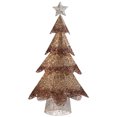thumbnail image 2 of Northlight Décoration Extérieure d'Arbre de Noël en Maille Éclairée à LED - 46 Pouces - Finition Bronze Doré, 2 of 6