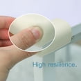 thumbnail image 4 of 4pcs Foam Corner Protector White L Shape Cushion Table Edge Furniture Desk Guard Bumper, 4 of 8