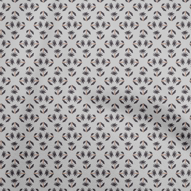 oneOone Velvet Light Gray Fabric Beach Sewing Craft Projects Fabric Prints By Yard 58 Inch Wide