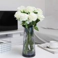 thumbnail image 3 of 10pcs Artificial Rose Flower Simulation Floral Decor Home Office Wedding Cloth Fake Flower  Purple, 3 of 9