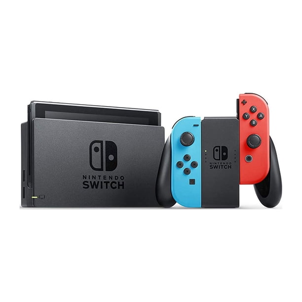 Nintendo Switch - OLED Model - Neon Blue/Neon Red (JP) (Switch