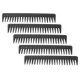 thumbnail image 1 of Detangling Comb, Portable Professional Safe Wide Tooth Hair Comb Ergonomic Mellow  for Thick Hair for Home Travel, 1 of 7