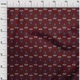 thumbnail image 2 of oneOone Viscose Jersey Fabric Leaves & Floral Block Printed Craft Fabric BTY 60 Inch Wide, 2 of 4