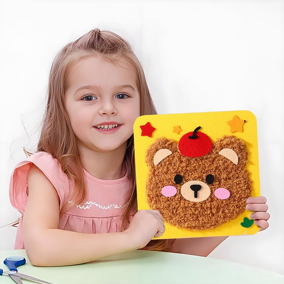 Danhjin Fil Dessin Fait Main Couture et Fil Broderie Peinture Matériaux Kit de Broderie