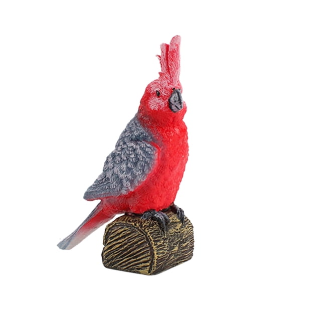 XZNGL Parrot Animal Toys Figurines Home Decorate Preschool Educational