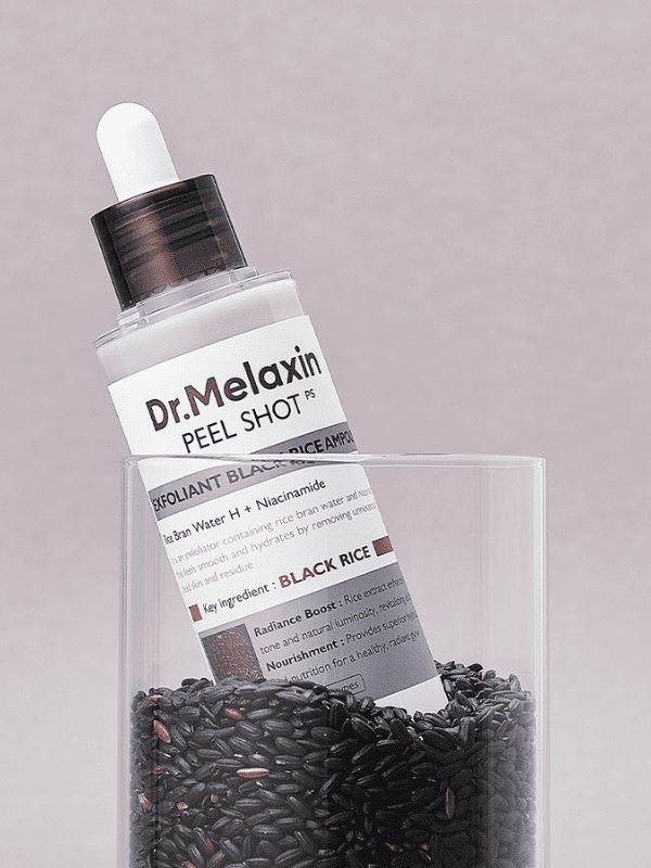 Dr.Melaxin Ampoule Exfoliante au Riz Noir Peel Shot 80ml