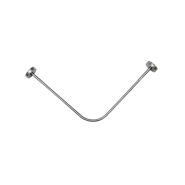 kurtrusly Tringle de Rideau de Douche Réglable Tringle à Vêtements Extensible pour Baignoire Maison 80cm-100cm