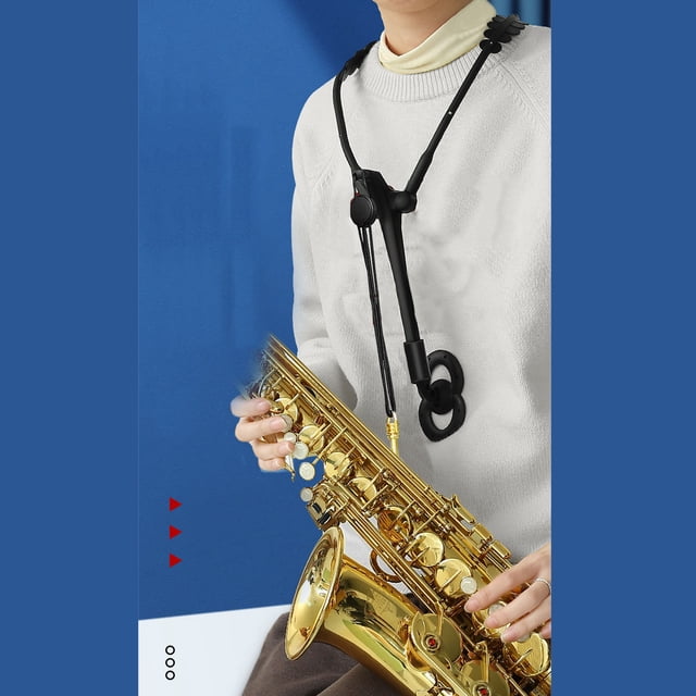 Sangle de Cou pour Saxophone, Grand Application Sangle de Saxophone pour Enregistrement Musical