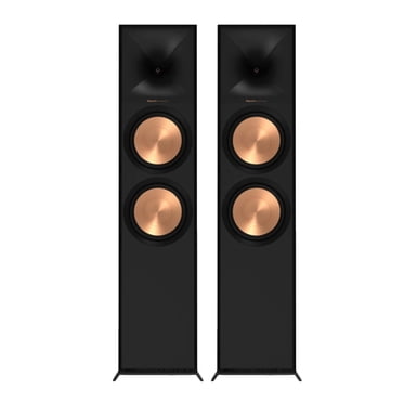 Klipsch R-800F Haut-Parleurs sur Pied de Référence – Noir – Paire - Modèle 2023