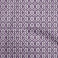 thumbnail image 1 of oneOone Tissu Tabby en Soie Violet Texture Tissu de Couture Tissu Imprimé au Mètre 42 Pouces de Large, 1 of 4