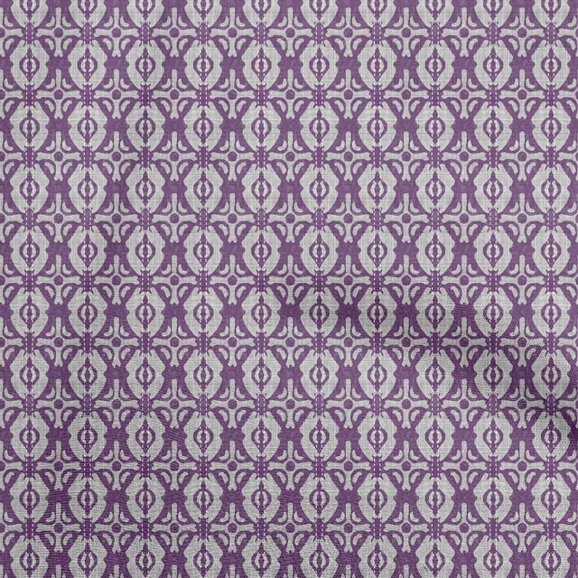 oneOone Tissu Tabby en Soie Violet Texture Tissu de Couture Tissu Imprimé au Mètre 42 Pouces de Large