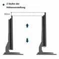 thumbnail image 4 of 37-65 inch TV stand TV stand universal height adjustable holder DE, 4 of 5