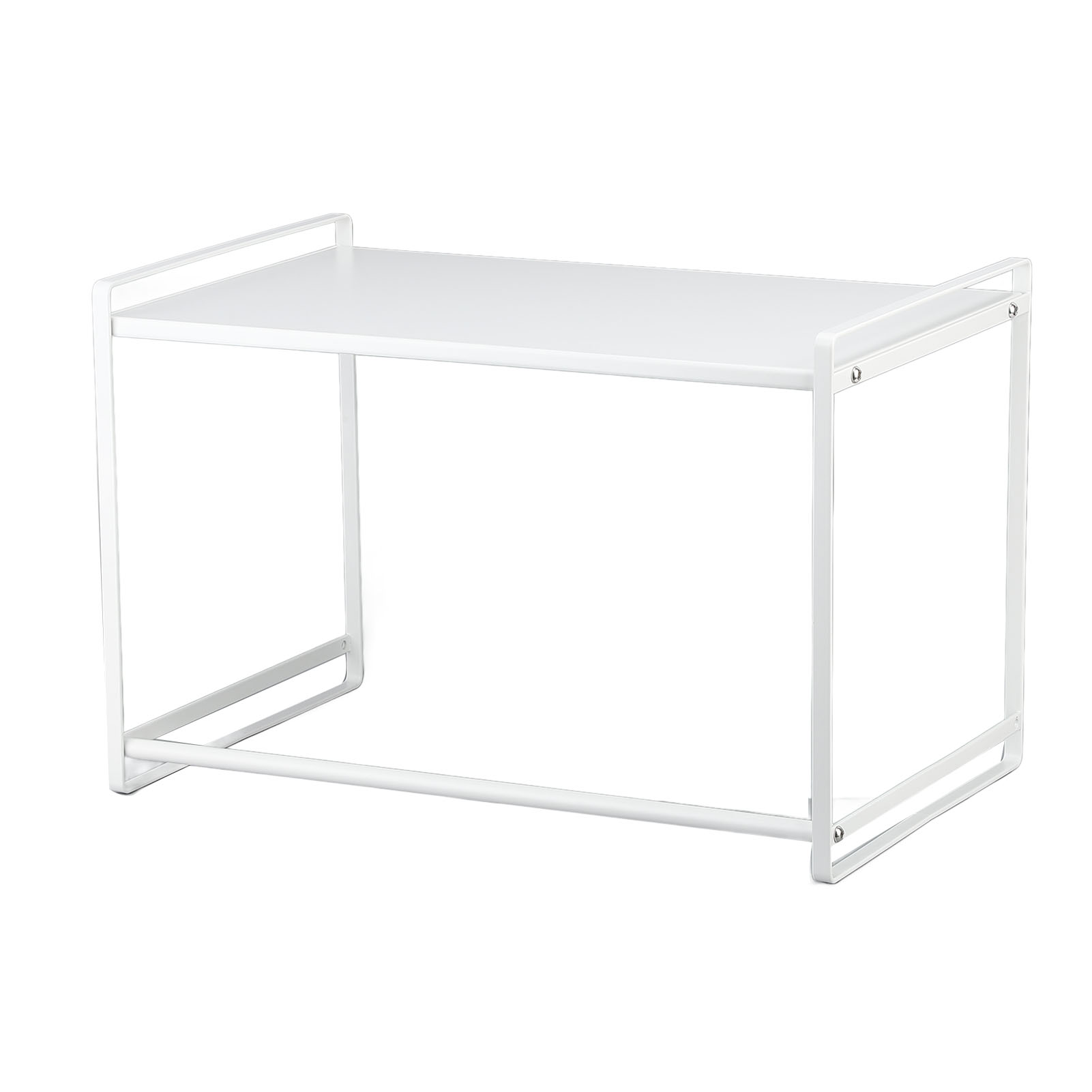 Microwave Rack, Carbon Steel Smoothly Stackable Microwave Oven Rack 44 Pounds Load Bearing Easy Installation  for Living Room for Kitchen