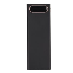 22.5W Power Bank Case, Smart 20x18650 LCD Display Battery Case Power Bank Shell Lightweight  For Mobile Power Bank Black,White