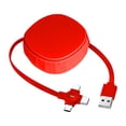 thumbnail image 1 of Chmadoxn 3 1 Data Cable Phone 3 1 Retractable Charging Cable Fast Charging Cable Multi Retractable Phone Charger For All Devices data cable, 1 of 1
