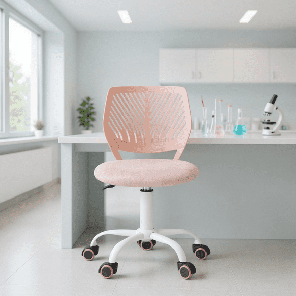 Homy Casa Tabouret à Hauteur Réglable avec Rotation à 360°, Conception Ergonomique et Roulettes Silencieuses pour Établi de Laboratoire, Station de Recherche et Collecte d'Échantillons