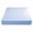 Light Blue, variant on Single Bed Skirt 200 cm x 150 cm Polyester Microfiber Dust Ruffle With Anti-Slip Design For Beds