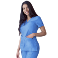 thumbnail image 2 of Adar Pro Heather Blouses Médicales pour Femmes - Col en V, 2 of 7