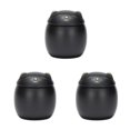 thumbnail image 3 of Baohd Large Capacity Ceramic Canisters Cute For Wide Application Sturdy And Durable Ceramics Cat Form Ceramic Tea Jars black 500ml 3Set, 3 of 6
