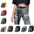 thumbnail image 2 of Decodeary Outdoor Breathable Men Waist Belt Quick Release Buckle Red, 2 of 9