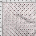 thumbnail image 4 of oneOone Viscose Chiffon Maroon Fabric Flamingo Sewing Craft Projects Fabric Prints By Yard 42 Inch Wide, 4 of 4