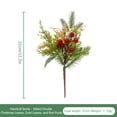 thumbnail image 2 of Christmas Decorations Simulated Needle Single, Christmas Green Plant Flower Arrangement Decorations, Christmas Tree Decoration Christmas Tree Decorations, 2 of 2