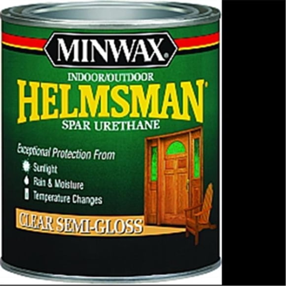 Minwax 63210 1 qt. Semi Gloss Helmsman Int & Ext Spar Urethane - Clear