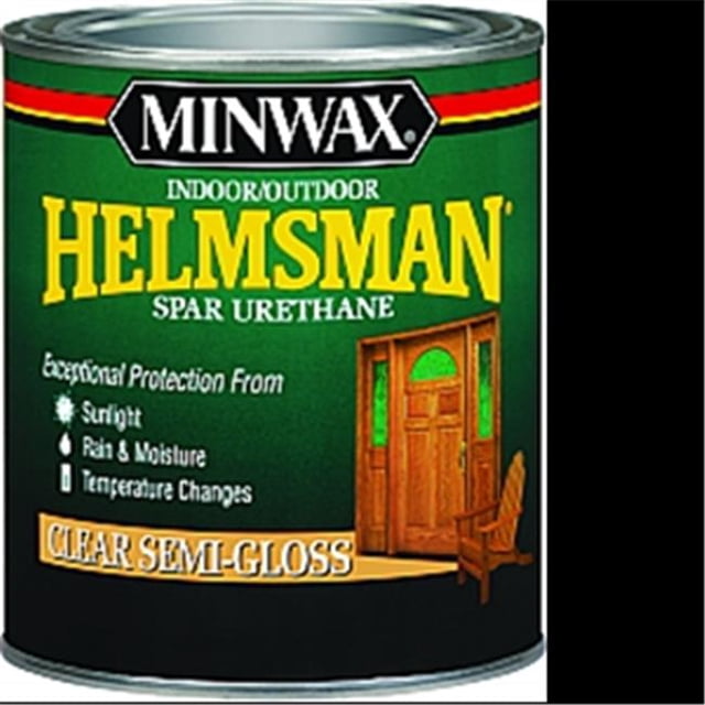 Minwax 63210 1 qt. Semi Gloss Helmsman Int & Ext Spar Urethane - Clear