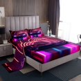 thumbnail image 1 of Car Sheets Sports Race Car Full Sheet Set,Extreme Sport Bed Sheets Set,Racing Automobile Geometric Flat Fitted Sheet For Kids Teens Men, 1 of 7