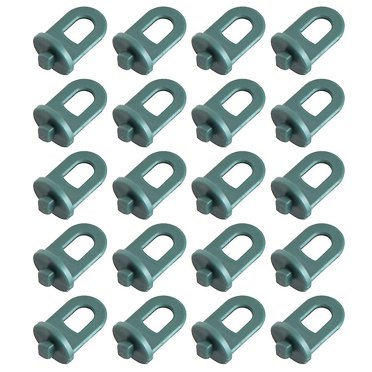 20 Pcs Crochets en Plastique pour Serre, Clips pour Plantes et Fleurs pour Suspendre les Pots