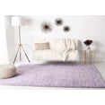 thumbnail image 3 of Safavieh August Shag Collection AUG900V Solid 1.2-inch Thick Area Rug, 4' x 6', Lilac, 3 of 8