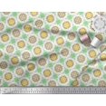 thumbnail image 2 of Soimoi Cotton Poplin Fabric Geometric & Flower Artistic Print Fabric by Yard 42 Inch Wide, 2 of 3
