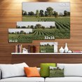 thumbnail image 3 of Rangées de Champs de Soja du Wisconsin - Impression sur Toile Paysager, 3 of 4