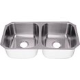 thumbnail image 3 of Ancona Double Bowl Under-Mount Kitchen Sink, 3 of 4