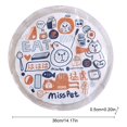 thumbnail image 3 of Tapis Rafraîchissant pour Chat en Gel Rond Portable, Tapis Rafraîchissant pour Animal de Compagnie, Lit de Sommeil pour Chat, Tapis Rafraîchissant pour Chiot, 3 of 10