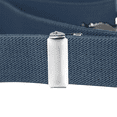 thumbnail image 4 of "Buyless Fashion Men Suspenders - 48"" Elastic Adjustable Straps 1"" - Leahter Y Shape Back", 4 of 7