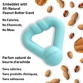 thumbnail image 4 of Playology Medium Ring Ball - Peanut Butter Scented Dog Toy, 4 of 6