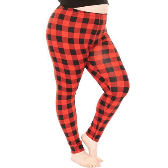 Stretch Is Comfort Women's Cotton Spandex Plus Size Leggings| X Large - 7X