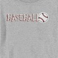 thumbnail image 3 of Boys Girls Summer Tops Tees Baseball Cartoon Print Solid Color Short Sleeved T Shirt Daily Spring Shirts For Kid 8-10 T, 3 of 3