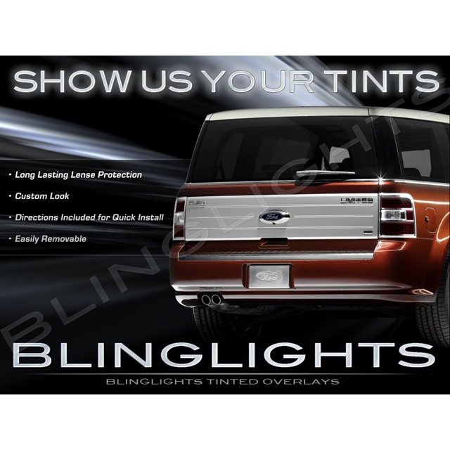 Pour Ford Flex Lampe Arrière Teintée Kit de Film Superposé Protection Lentille