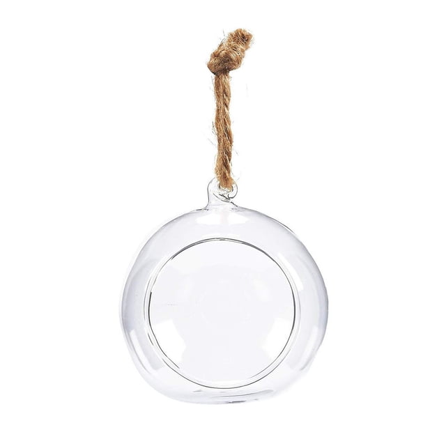 Binwennn Deep Shade Starting Trays Reusable Garden Planter Flower Hanging Vase Glass Planter Terrarium Container Home Wedding