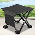 thumbnail image 1 of Outdoor Picnic Maza Foldable Stool Portable Lightweight Fishing Chair Lightweight Folding Chair Camping Chair Stool, 1 of 8