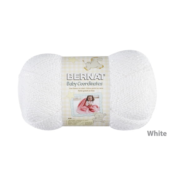 Bernat® Baby Coordinates™ Yarn, Blended Fiber #3 DK, 5oz/140g, 388 Yards