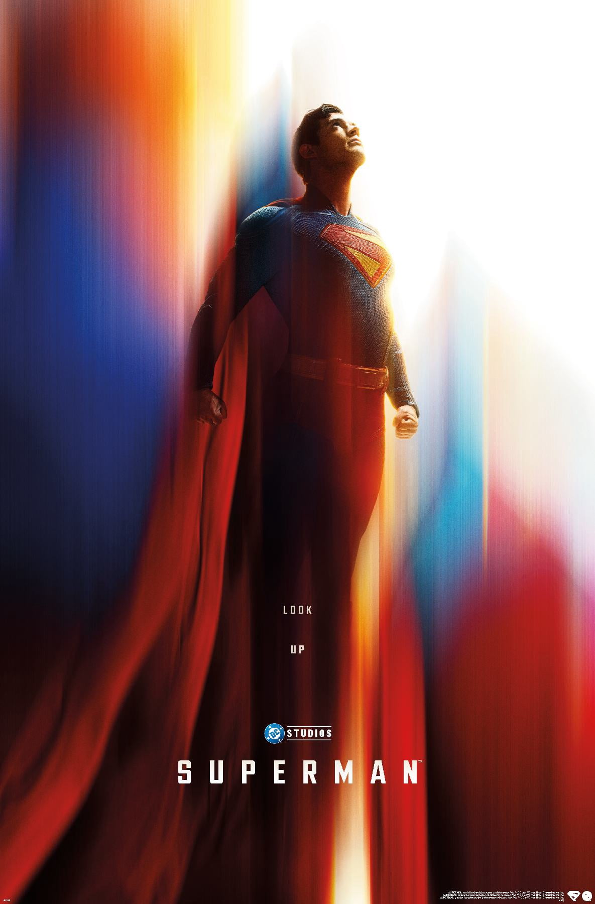 DC Studios Superman (2025) - Superman Teaser One Sheet Wall Poster, 22.375" x 34"
