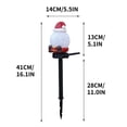 thumbnail image 3 of Christmas Solar Energy Christmas Lights For Garden Decorative Colored Lights Plastic Material, 3 of 8
