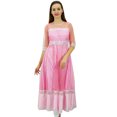 thumbnail image 1 of Bimba Kurta Anarkali Kurti pour Femmes, Robe de Fête Ethnique Légère/rose Bébé/ 12, 1 of 6