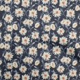 thumbnail image 1 of oneOone Tissu en Coton Flex Bleu Marine Floral Rétro Tissu pour Robe Tissu Imprimé au Mètre 40 Pouces de Large, 1 of 5