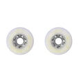 thumbnail image 1 of Dalazy 2piece Silent Grip And Enhanced Support - Inline Roller Skate Wheel For Freestyles Scroll Enhanced white 72mm 2Set, 1 of 6